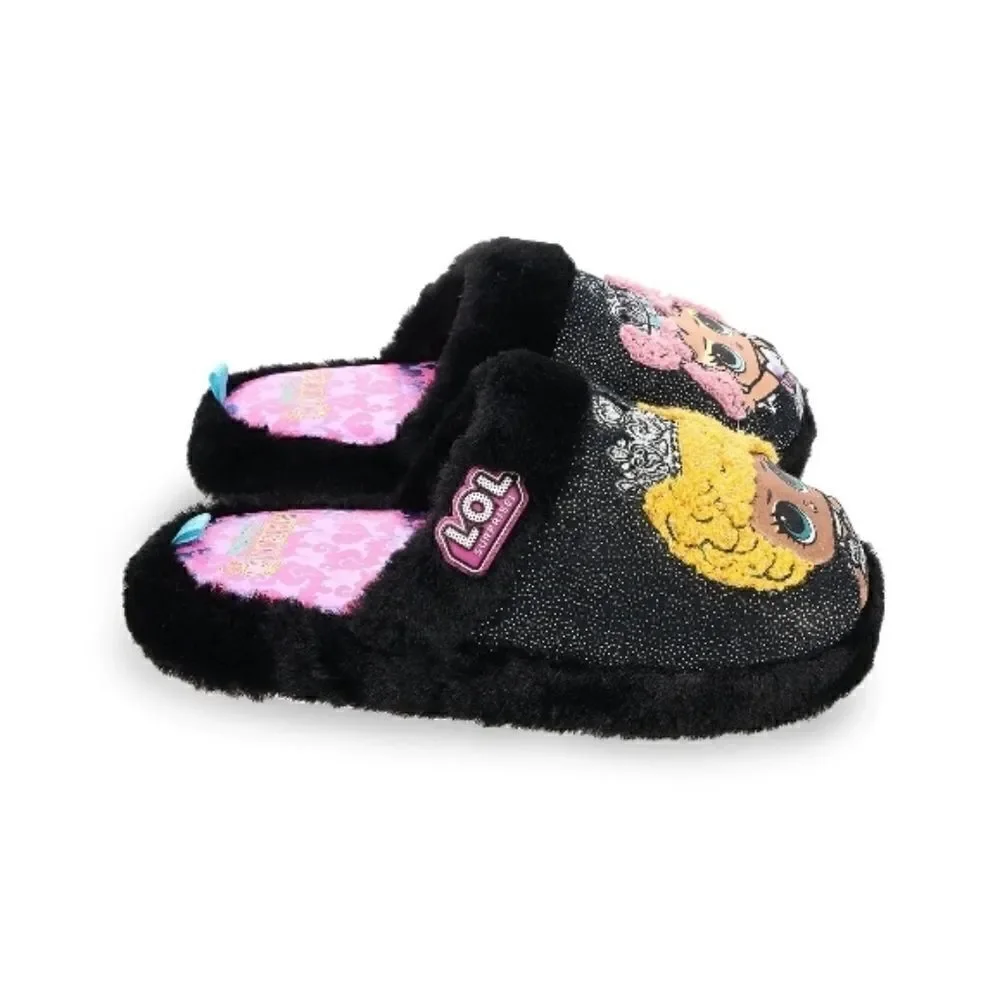 Big Girl LoL Surprise! Graphic Comfy Lounge Slippers Shoes Size 4/5